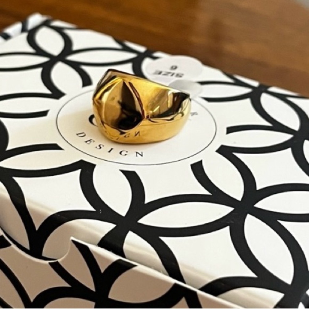 Plunder Gold Dome Statement Ring